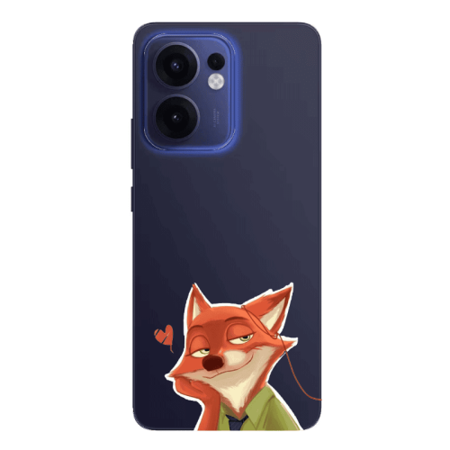 Oppo Reno13 FS Valentines 15 Transparent Silicone TPU Θήκη